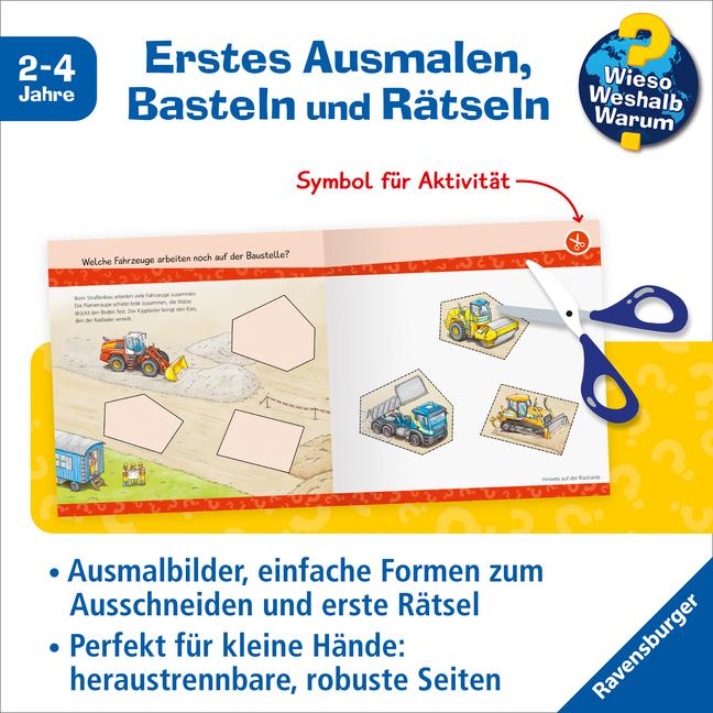 Productafbeelding Ravensburger Wieso? Weshalb? Warum? junior AKTIV: Fahrzeuge (Duits, Oliver Kockmann, 2024)