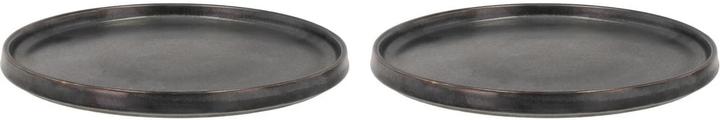 Immagine prodotto Villa Collection Piatto da portata Fjord Ø 20,5 cm, 2 pezzi, nero (2 x, 20.50 cm)