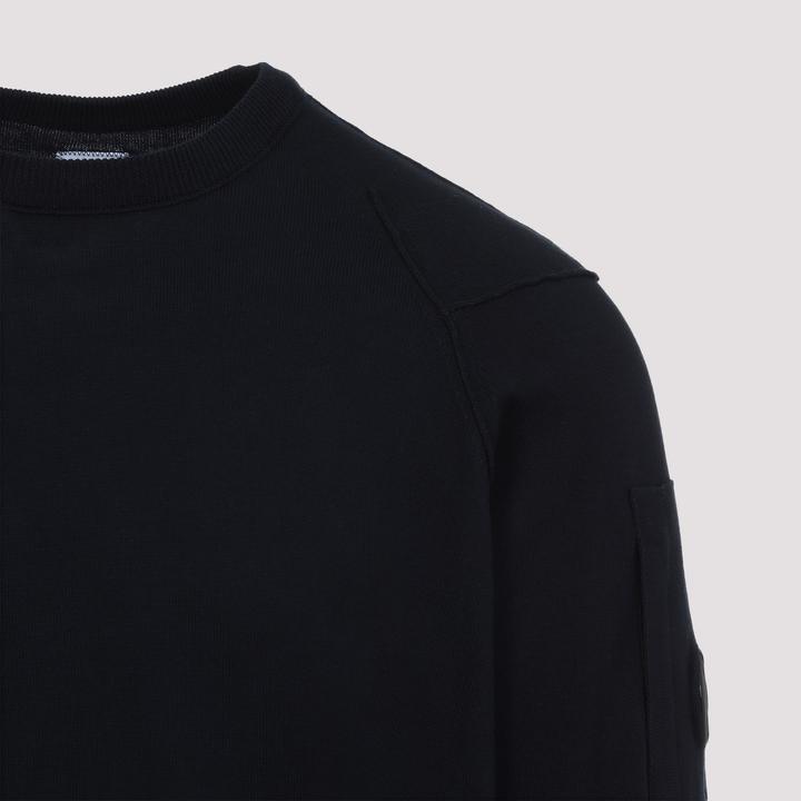 Produktbild C.P. Company Sea Island Crewneck Lens Knit (S)