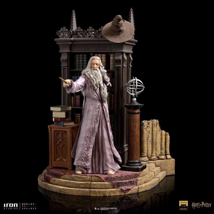 Actual product image Iron Studios Harry Potter Deluxe Art Scale Statue 1/10 Albus Dumbledore 30 cm