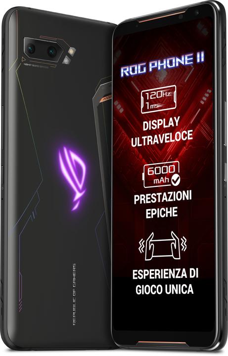 ASUS ROG Phone II (512 Go, Noir, 6.59", Double SIM, 48 Mpx, 4G)