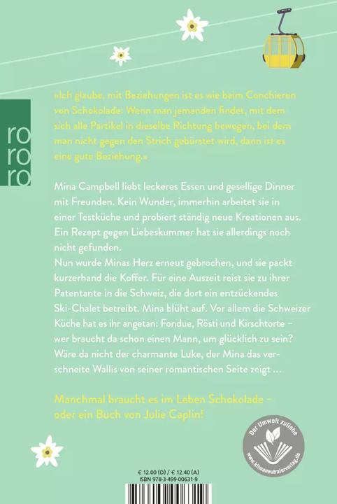 Actual product image Das kleine Chalet in der Schweiz (German, Julie Caplin, 2021)
