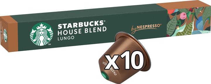 Produktbild Starbucks House Blend by Nespresso Medium Roast (10 x Port.)