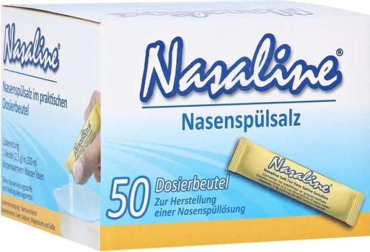 Nasaline Nasenspülsalz (50 Stück)