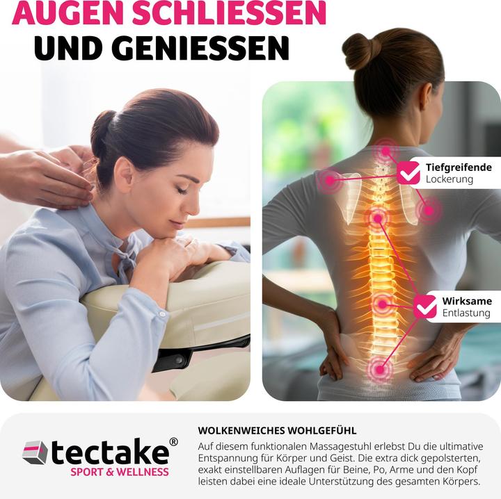 Produktbild tectake Massagestuhl
