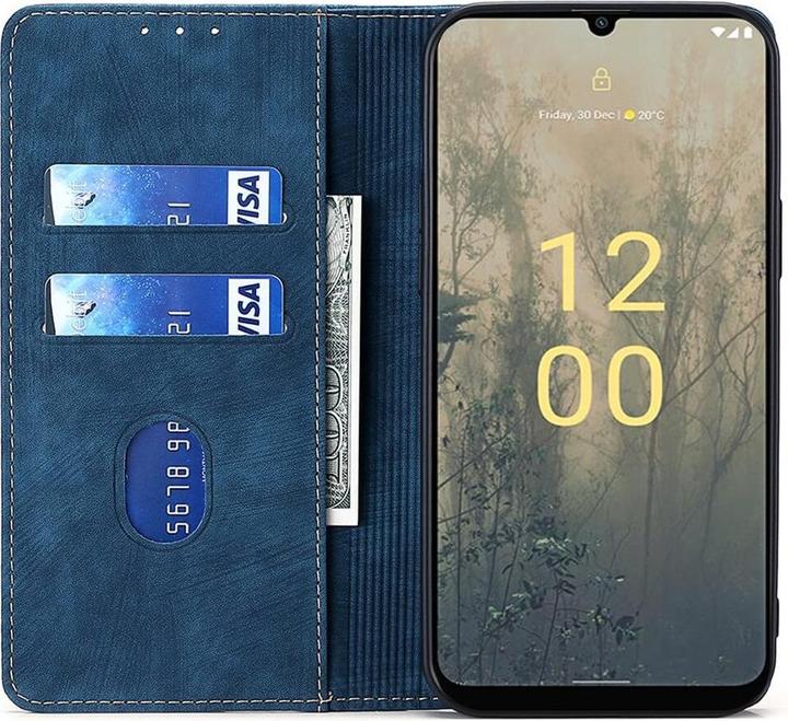 Immagine prodotto Cover-Discount Nokia C32 - Custodia con blocco RFID blu (Nokia C32)