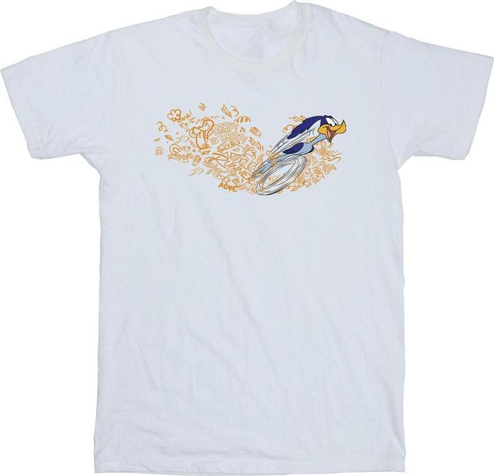 Immagine prodotto Looney Tunes ACME Doodles Road Runner Maglietta Uomo (M)