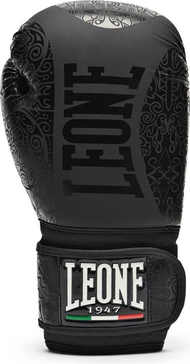 Produktbild Leone Boxhandschuhe Maori Schwarz GN070 (10 OZ)