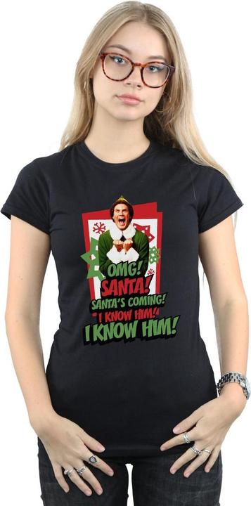 Image du produit Elf - T-shirt OMG SANTA - Femme (M)