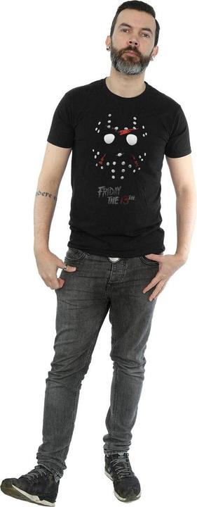 Produktbild Absolute Cult Jason Hockey Mask TShirt (M)