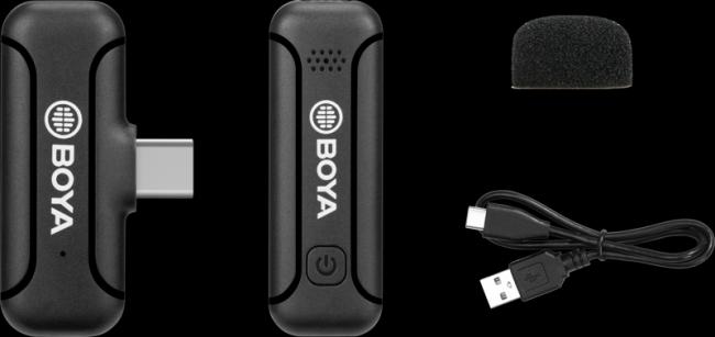 Produktbild Boya 2.4G Mini Wireless Microphone for Android/Type-C 1+1
