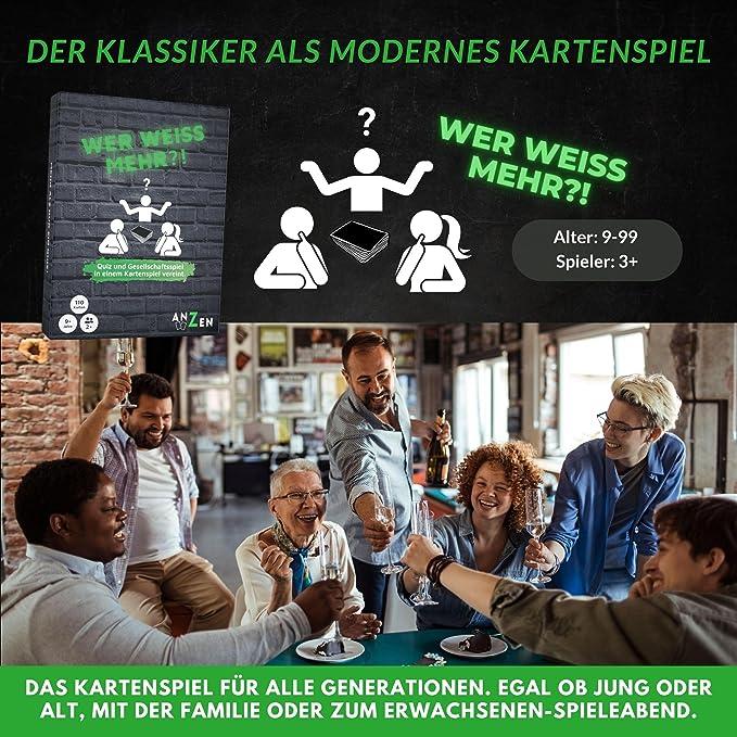 Produktbild Anzen Spiele WER WEISS MEHR?! (d) (Deutsch)