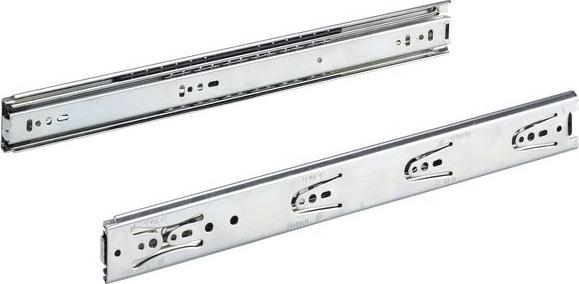 Produktbild Hettich Schubladenschiene Vollauszug 400 mm chromatiert 2 Stück