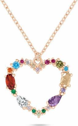 Brilio Silver - Tennis bracelet with fuchsia cubic zirconia BRC171WBO