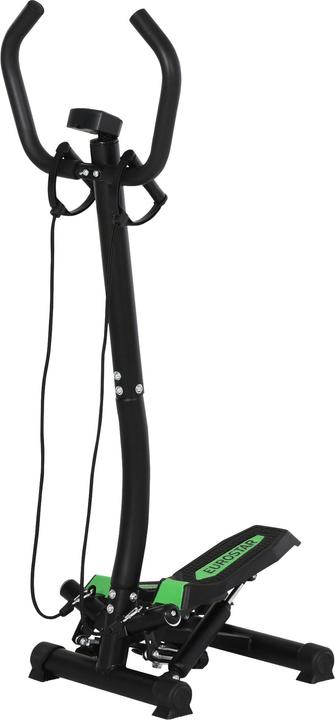 Image du produit Homcom Stepper Stahl, ABS Schwarz+Grün