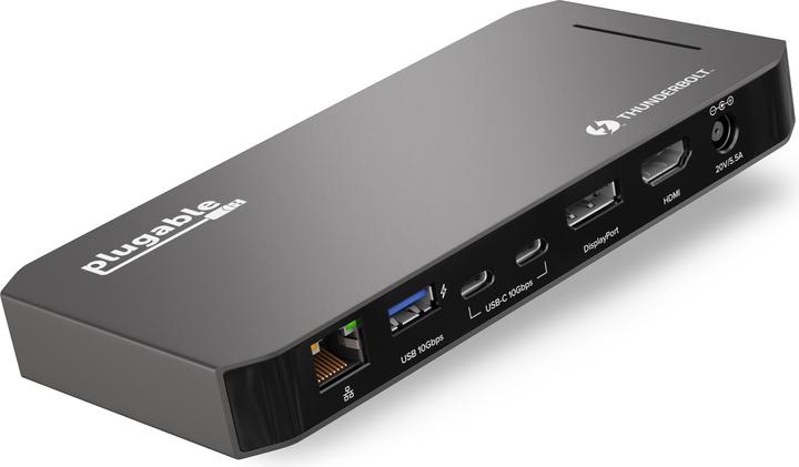 Actual product image Plugable Thunderbolt Dock - 40Gbps DD (Thunderbolt)