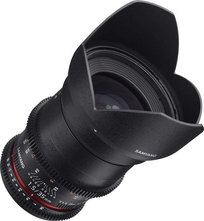 Image du produit Samyang 35mm T1.5 VDSLR II Canon EF (Canon EF, Plein format)