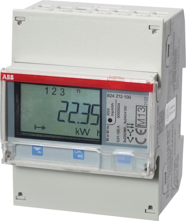 Actual product image ABB Three-phase energy meter B24-212-600 Measuring transformer