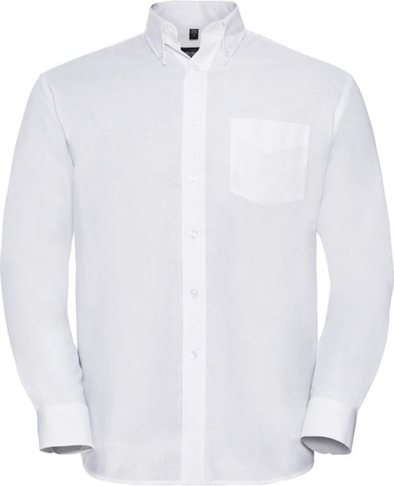 Actual product image Russell Mens Oxford Long-Sleeved Shirt (51)