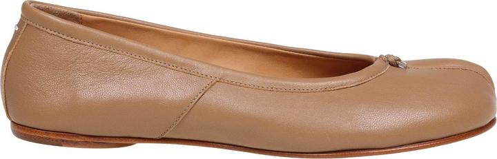 Immagine prodotto Maison Martin Margiela Maison margiela tabi ballerina in camel color leather (38)