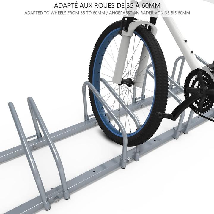Image du produit Vounot Supports à vélos pour 4 vélos