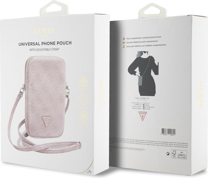 Produktbild Guess PU 4G Triangle Logo Wallet - pink (Universal)