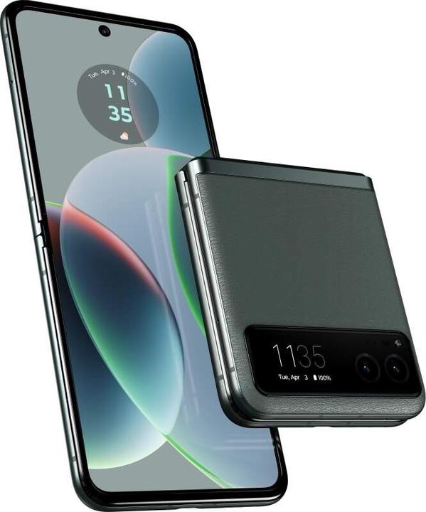 Actual product image Motorola Razr 40 (256 GB, Say Green, 6.90", SIM + eSIM, 64 Mpx, 5G)
