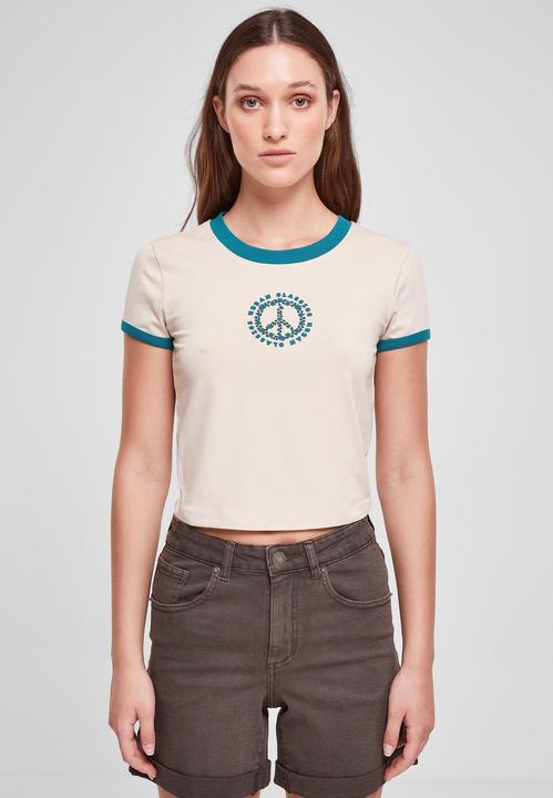 Actual product image Urban Classics Ladies Stretch Jersey Cropped Tee (4XL)