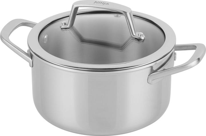Actual product image Ninja NIA roasting pan 18cm EverCl.ES (18 cm, Casserole + Stewpot, Stainless steel)