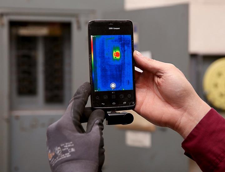 Actual product image SeeK Thermal imaging camera