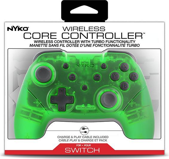 Actual product image Nyko Wireless Core Controller (Green) (Switch)