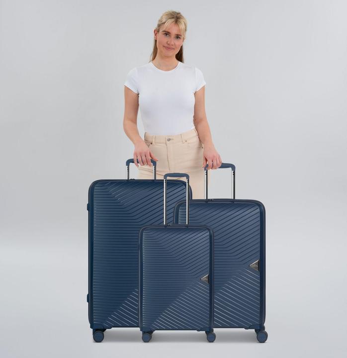 Actual product image March Gotthard Edition 4 wheel suitcase set 3 pieces (222 l, XL (from 140l))