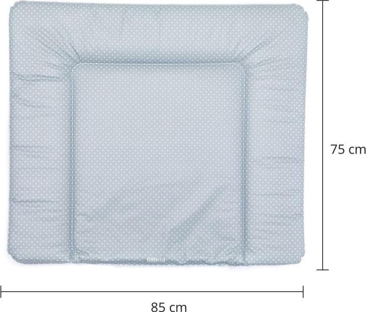 Actual product image Fillikid Changing mats Changing mat Softy 75 x 85 cm - small dots Exclusive (75 x 85 cm)
