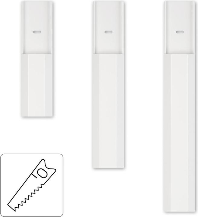 Produktbild Hama Alu-Kabelkanal, eckig (Kabelkanal, 110 cm)