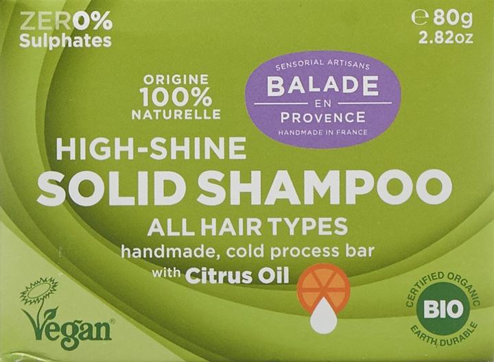 Actual product image Balade en Provence feste Haarseife High Shine normales Haar (Solid shampoo)