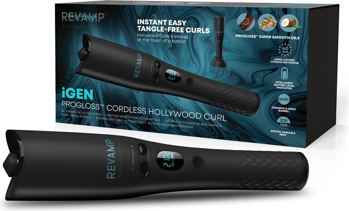 Homedics Progloss Liberate Cordless Hollywood Cur (19 mm)