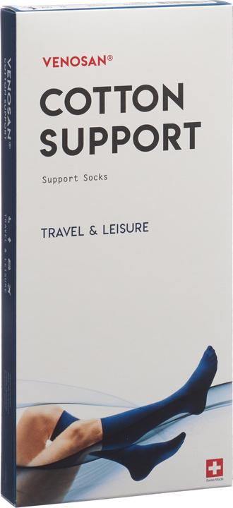 Venosan COTTON SUPPORT Socks A-D XL black (XL)