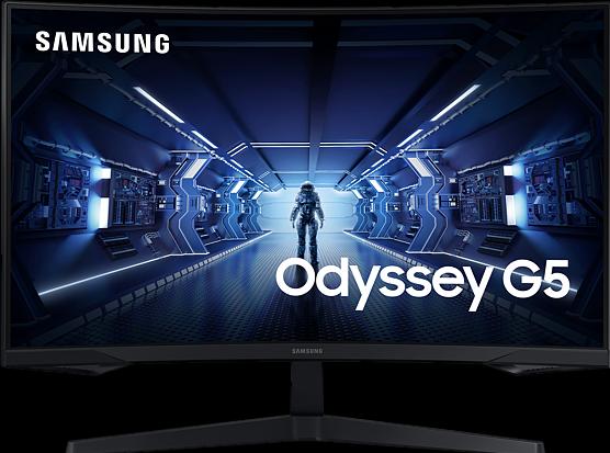 Actual product image Samsung Odyssey G5 - G55T (2560 x 1440 pixels, 32")