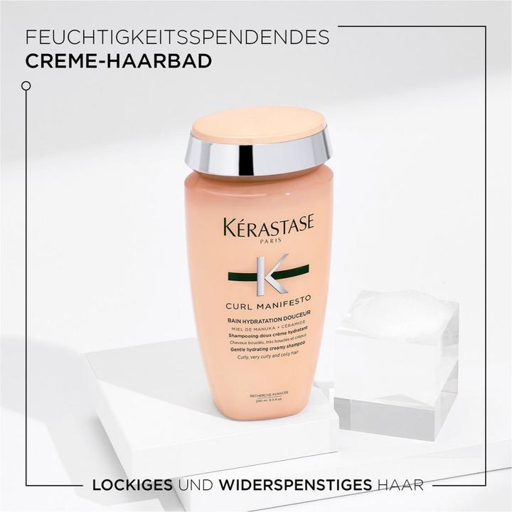 Image du produit Kérastase Curl Manifesto Bain Hydratation Douceur (250 ml, Shampoing liquide)