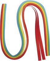 Rayher Papier pour quilling, arc-en-ciel, 100 pièces (80 g/m², 100 x)