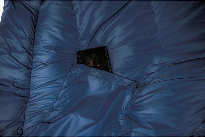 Actual product image Grüezi Bag Biopod DownWool Ice 185 Sleeping Bag (215 cm)