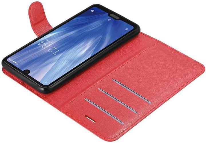 Actual product image Cadorabo Book with stand function cover (Sharp Aquos R3)