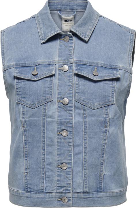Immagine prodotto Only Gilet in denim con collo alto (XL)