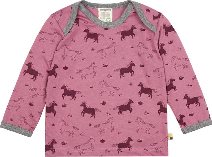 Image du produit loud + proud Tee shirt imprimé cheval grape (80)