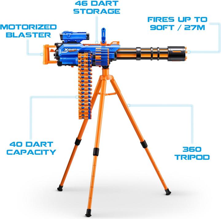 Actual product image Xshot - Insanity Blaster Rage Fire motorised