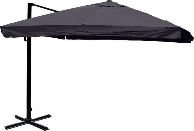 Actual product image Mendler Gastronomy traffic light umbrella HWC-A96, 3x4m (Ø5m) Polyester Alu/Steel, Flap, anthracite without (3 m)
