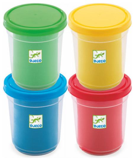 Actual product image Djeco Plasticine 4 colors