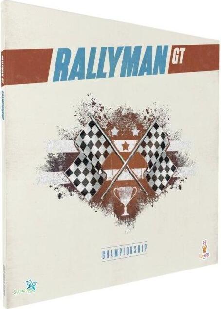 Actual product image Rallyman GT: Championship, board game, for 1-4 players, from 14 y. (DE expansion) (German)