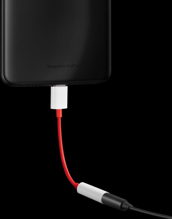 Productafbeelding OnePlus USB-C naar 3,5 mm adapter (USB Type C, 3,5 mm aansluiting)