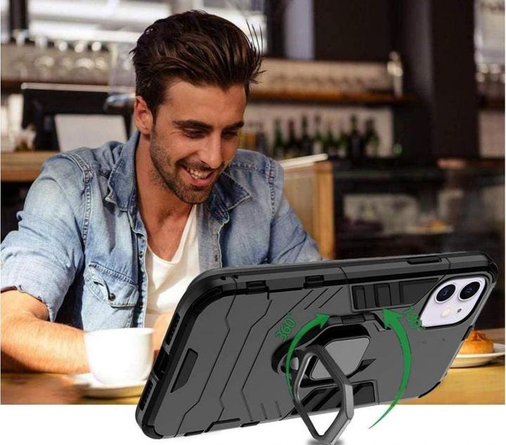 Produktbild Screenguard RingCase Anti-Shock Samsung Galaxy M51 Hülle (Samsung Galaxy M51)